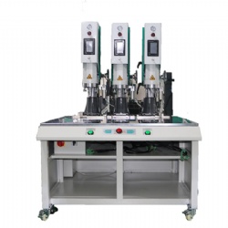 Multi-head ultrasonic welding machine