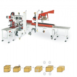 Automatic Carton Edges Sealer box sealing machine